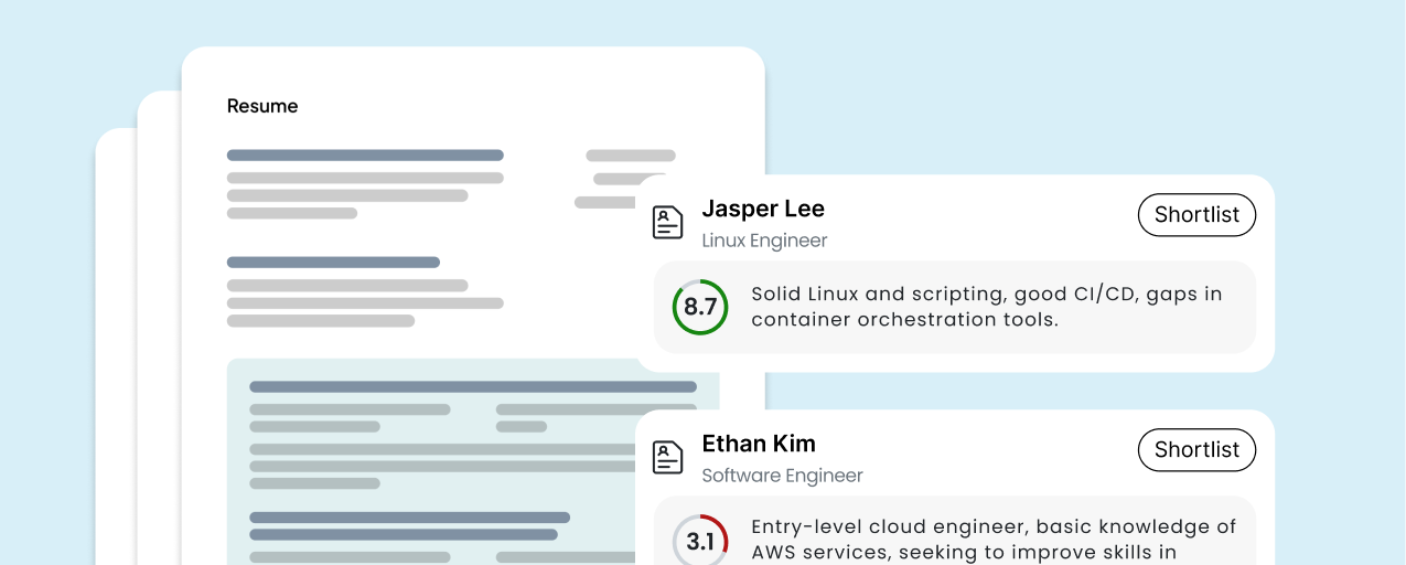 AI Resume Screening UI