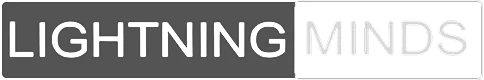 Lightening Minds logo — trusted FlairX customer